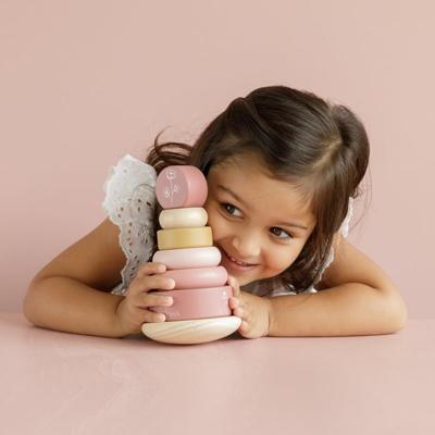 Little Dutch houten tuimelstapelaar Wild Flower Little Dutch houten tuimelstapelaar Wild Flower