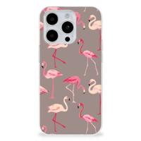 iPhone 15 Pro Max | TPU Hoesje | Flamingo - thumbnail