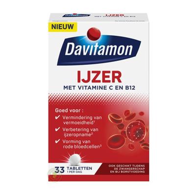 IJzer met B12 33 Tabletten IJzer met B12 33 Tabletten