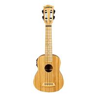 Cascha HH 2312E Bamboo Natural E/A sopraan ukelele set - thumbnail