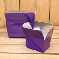 Bonbon doosjes - Chocolade doosje - Violet 163 basic laag - 24 stuks - thumbnail