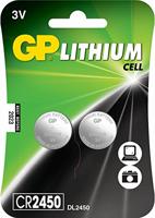 GP GP CR2450 lithium 3Volt blister 2 - 3212339 - thumbnail