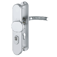 Hoppe veiligheidsbeslag knop/kruk - SKG*** met kerntrek - Tokyo - PC 72 - deurdikte 38/43mm - F1 - thumbnail