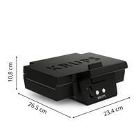 Krups FDK462 Tosti apparaat Zwart - thumbnail