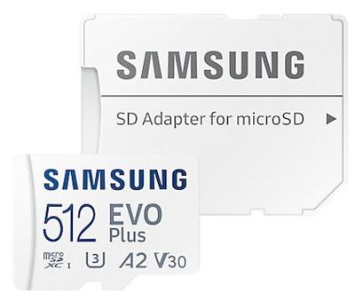 Samsung EVO Plus 512GB MicroSDXC