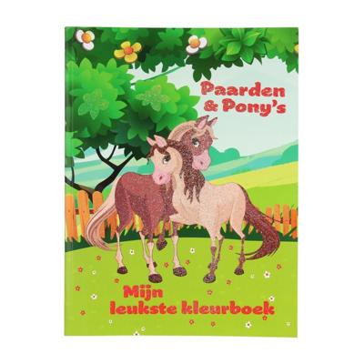 Mondikaarten Mijn kleurboek paarden & pony's