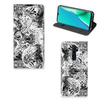 Mobiel BookCase OPPO A5 (2020) | A9 (2020) Skulls Angel - thumbnail