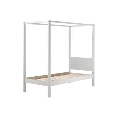 Vipack hemelbed Pino - wit - 207,6x97,3x190,5 cm