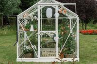 Tuinkas Mary III wit 3 mm veiligheidsglas Royal Well - Royal well - thumbnail