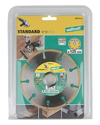 Wolfcraft HM-doorslijpschijf | Ø125 x 22,2mm | 1 stuk - 8370000 Wolfcraft HM-doorslijpschijf | Ø125 x 22,2mm | 1 stuk - 8370000