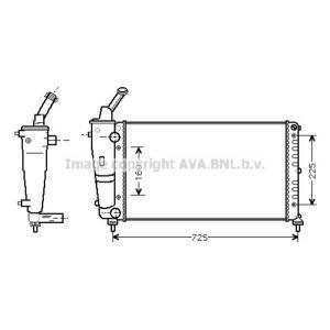 Ava Cooling Radiateur LCA2083