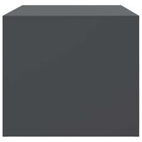 Salontafel 67x50x44 cm staal antracietkleurig - thumbnail