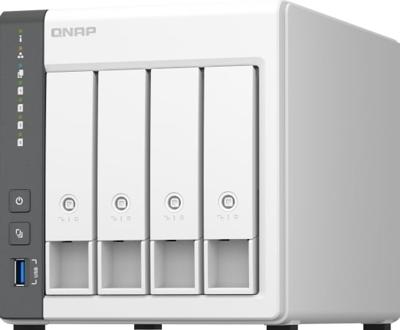 QNAP TS-433 NAS Tower ARM Cortex-A55 4 GB 0 TB QNAP QTS Wit
