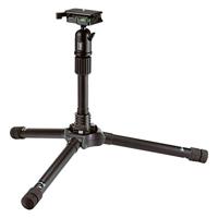 Velbon UT 43D II aluminium driepootstatief incl. QHD-43D kop (hoogte 155,8 cm, belastbaarheid 3 kg) UT-43DII + QHD43D zwart - thumbnail