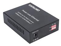 Intellinet 508216 Gigabit PoE+ Media Converter, 1 x 1000Base-t RJ45 Haven naar 1 x SFP Haven, PoE+ Injector - thumbnail