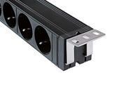 Konig & Meyer 28673 19 inch Power Box stroomverdeler 8-voudig - thumbnail