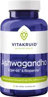Vitakruid Ashwagandha 5% withanoliden KSM-66® & Bioperine® 60 - thumbnail