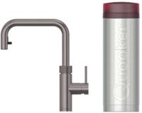 Quooker Flex Square met PRO3 boiler 3-in-1 kokend water kraan gunmetal - thumbnail