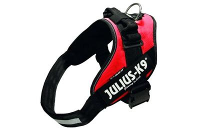Julius-K9 IDC-Powertuig 71-96cm rood