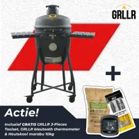 GRLLR Ember Classic 18 Charocal Black Kamado BBQ Mat Zwart - thumbnail