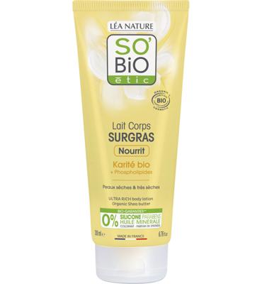 So Bio Etic Bodylotion ultra rich shea butter 200 Milliliter So Bio Etic Bodylotion ultra rich shea butter 200 Milliliter