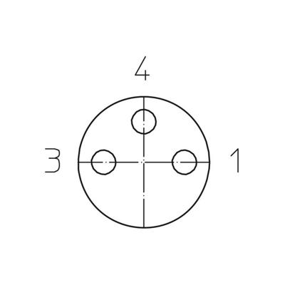 Lutronic 1015 Sensor/actuator connector, geassembleerd M8 Aantal polen (sensoren): 3 Koppeling, recht 5.00 m 1 stuk(s)