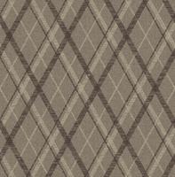 Dutch Wallcoverings Sauvage Ruit - Bruin - thumbnail