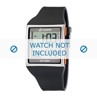 Calypso horlogeband K6061-1 / K6061-2 Rubber Grijs