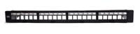 Patch Panel 24 UTP-Poorten Categorie 5e/6/6e WP WPC-PAN-BUP24 Zwart (S0223380) - thumbnail
