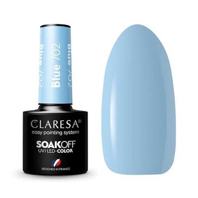 Claresa uv/led gellak 5ml blue 702 sunny garden