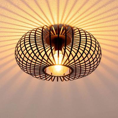 Cosmos - LED Plafondlamp - Dimbaar - E27 Fitting - Zwart
