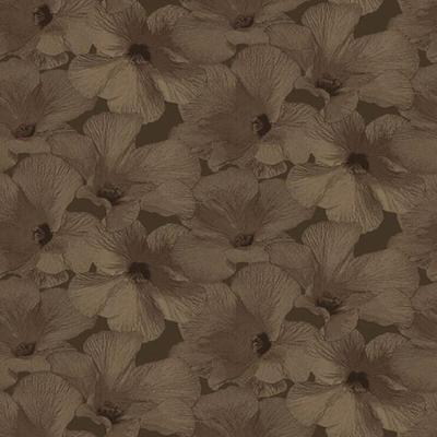 Dutch Wallcoverings Behang Annuell Hibiscus Koper 11006
