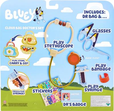 Moose Toys Bluey dokter speelset Moose Toys Bluey dokter speelset