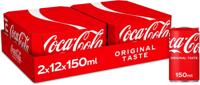 Coca-Cola frisdrank, mini blik van 15 cl, pak van 24 stuks - thumbnail