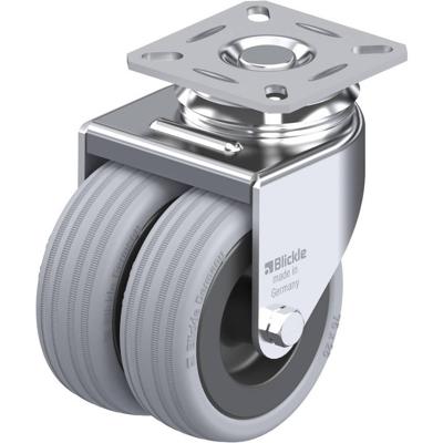 Blickle LDA-VPA 75G Dubbel zwenkwiel Wieldiameter: 75 mm Draagvermogen (max.): 100 kg 1 stuk(s)