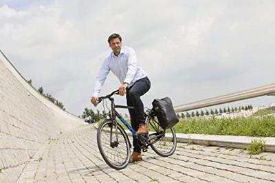 Fietstas New Looxs Varo Single 20 liter 28 x 43 x 17 cm - zwart - thumbnail