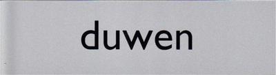 Infobord posta pictogram duwen