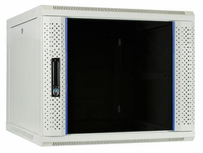 DSI 9U witte wandkast met glazen deur - DS6609W server rack