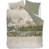 Riviera Maison Oasia Dekbedovertrek Zand-Lits-jumeaux (240 x 200/220 cm) - thumbnail