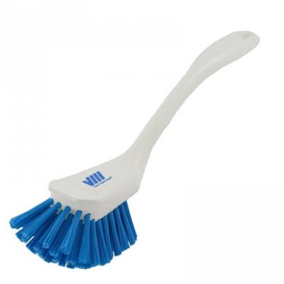 Vikan Afwasborstel Design Medium wit/blauw