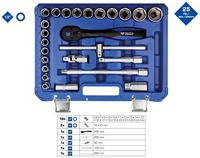 Brilliant Tools BT022025 BT022025 Dopsleutelset - thumbnail