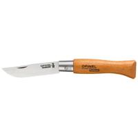 Zakmes Opinel nº5 Koolstofstaal beukenhout 6 cm - thumbnail