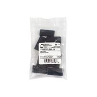 Hammond Electronics 1552CPLBK-10 Eindplaat ABS kunststof Zwart (l x b x h) 51 x 76 x 16 mm 10 stuk(s) - thumbnail