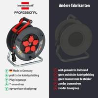 Brennenstuhl Professional kabelhaspel | 320 KU 4200 | IP44 | 40m | H07RN-F 3G2,5 - 9232400100 - thumbnail