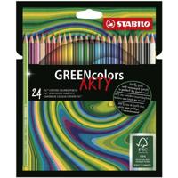 STABILO GREENcolors etui 24 kleuren - thumbnail