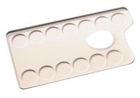 Talens palet metaal rechthoekig 10,6x20cm - thumbnail