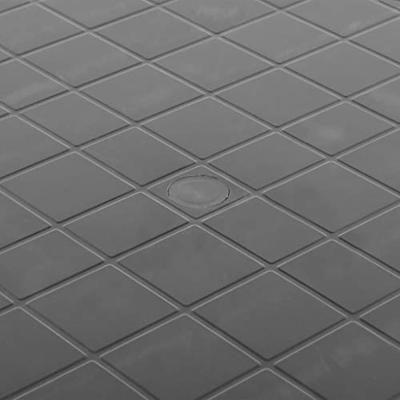 Tuintafel 89 cm kunststof antraciet
