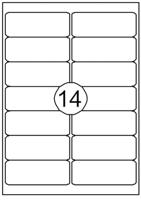 Etiket Quantore 99.1X38.1mm 210 stuks - thumbnail