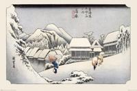 Poster Hiroshige - Kambara 91,5x61cm - thumbnail