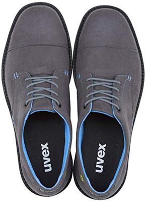 uvex 8469 8469845 Lage veiligheidsschoenen S2 Schoenmaat (EU): 45 Grijs 1 paar